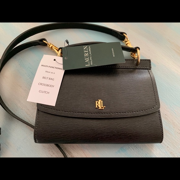 Lauren Ralph Lauren Handbags - Lauren Ralph Lauren Multi-Functional Black Bag NWT